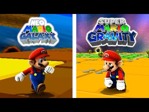 Neo Mario Galaxy + Super Mario Gravity Demo (Out of Bounds Exploration)