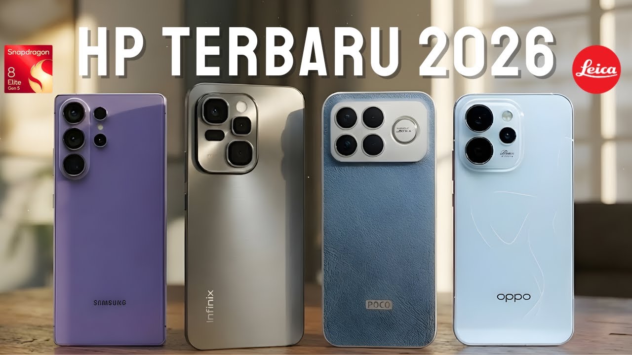 FIX MENDING TUNGGU INI‼️RAM 12/512GB, 8300MAH - HP KELUARAN TERBARU 2026 SPEK DAN HARGANYA