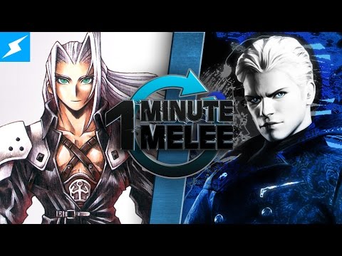 1分間の乱闘-ヴェルジル対セフィロス（デビルメイクライ対ファイナルファンタジー (One Minute Melee - Vergil vs Sephiroth (Devil May Cry vs Final Fantasy))