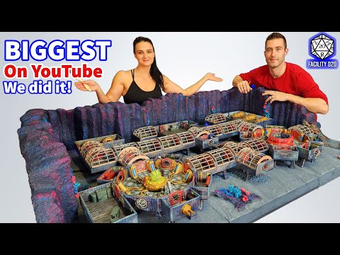 We Made an Underwater World - The Sunken Citadel a HUGE Gaming Table