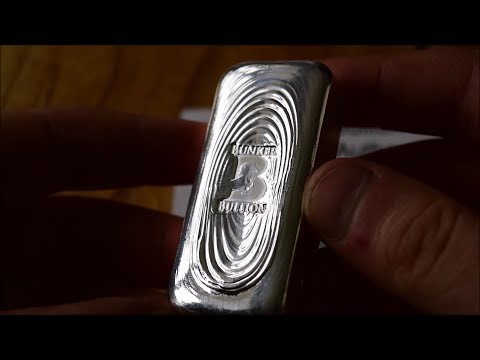 Unboxing a big chunky bar from Hi Ho Silver aka Bunker Bullion!