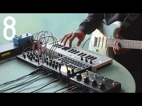 Random Jam #8 [weird jazzy stuff w/ Digitakt, 0-Coast, Keystep & Ditto X4]