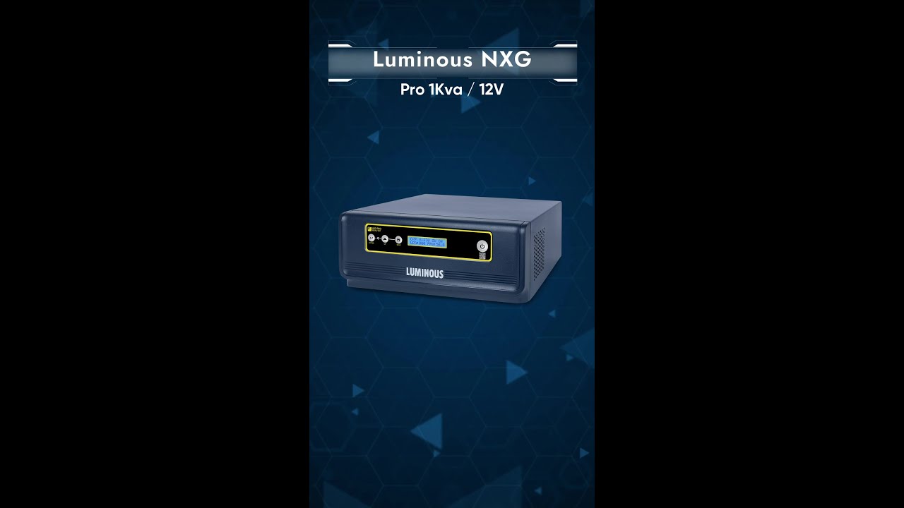 Luminous NXG PRO 1 Kva Solar Inverter Price | Best MPPT Solar Inverter For Home