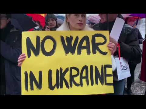 Manifestazione pro Ucraina a Cosenza
