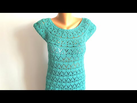 Cum crosetam bluza de vara Ariana - foarte usor de facut - PARTEA I / Tutorial pas cu pas