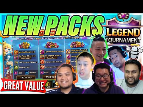 NEW Packs OP?! Are They Worth? - SWC Legend Tournament! Balance Patch BUFFS & NERFS!