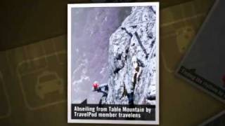 preview picture of video 'A Leap of Faith!: Abseiling Table Mountain Travelens's photos around Cape Town, South Africa'