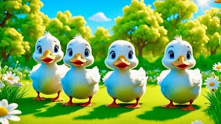 Five Little Ducks | Fun Counting Song for Kids | Nursery Rhymes &amp; Kids Songs