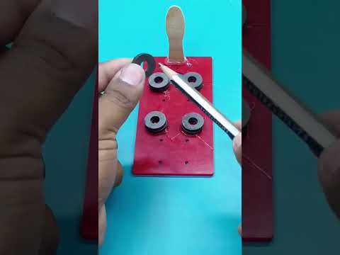 Magnetic levitation pencil #science #magnet