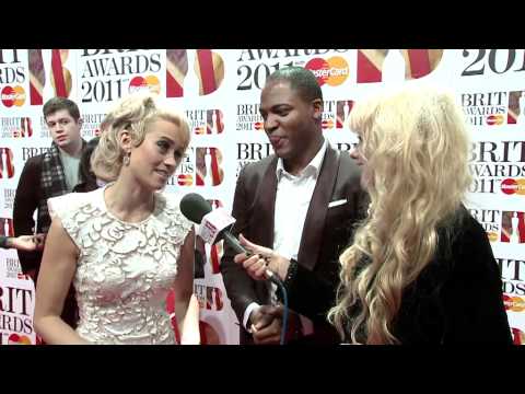 Kimberly Wyatt and Taio Cruz talk to Goldierocks on the Red Carpet | BRIT Awards 2011