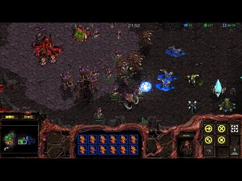 StarCraft: Remastered Co-op Campaign BW Zerg Mission 9 - The Reckoning