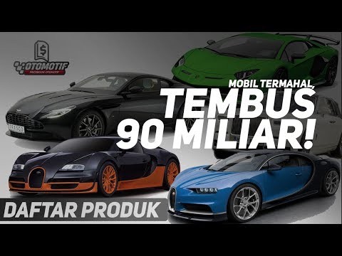 5 Mobil Termahal di Indonesia Raya! Termahal Bisa Beli 333 Xpander Cross Baru!