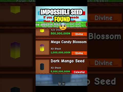 I GOT MEGA CANDY BLOSSOM ☠️🔥 Grow A Garden #shorts #growagarden #roblox