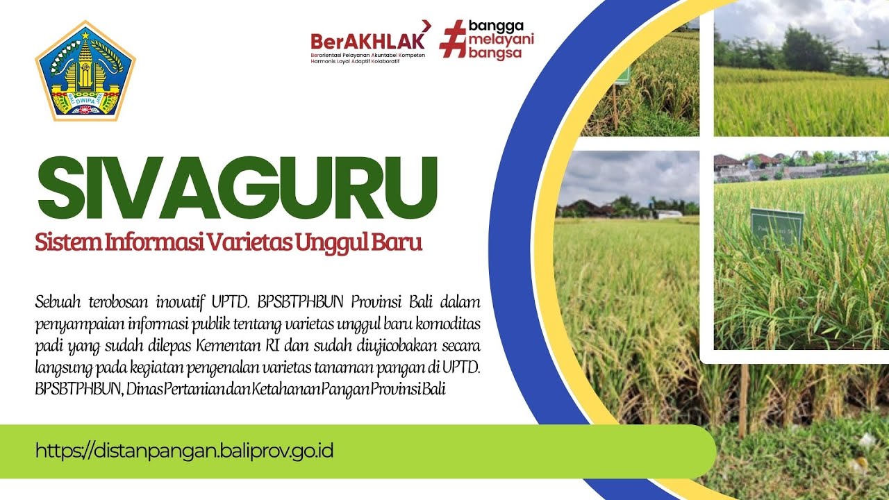 Sistem Informasi Varietas Unggul Baru (SIVAGURU)