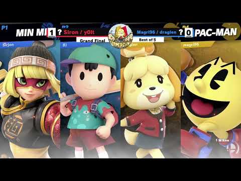 UpperCity Smash XV - Siron/y0lT vs Draglen/Magri96 - Doubles Grand Final.