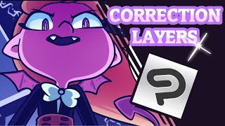 How to use Correction Layers in Clip Studio Paint for AWESOME effects!