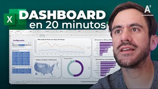 Dashboard en 20 minutos en Excel 😱