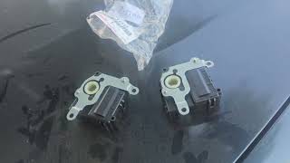 Lexus 2013 GS350 Air Conditioning Blowing Hot Air Servo Moter replacement Instalation Instalation/