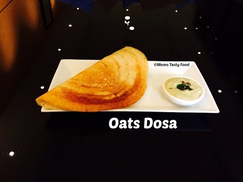 Oats Dosa-Crispy Oats Dosa Recipe-How to Make Oats Dosa Batter Recipe -Indian Healthy Food Recipes