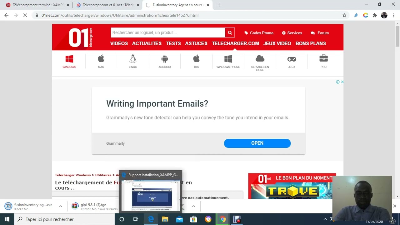 SEANCE 2 : Outils de Gestion Parc Informatique  GLPI Installation