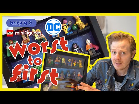 LEGO DC Super Heroes Minifigures (2020) (71026) all 16 & how to display them