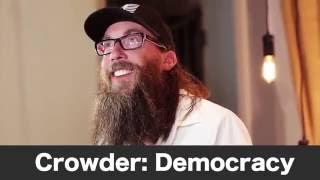 Why Does Crowder Think the Ability to Vote is Beautiful?