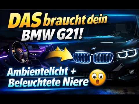 Your BMW G21 needs this: Ambient lighting upgrade + illuminated kidney grille 😳