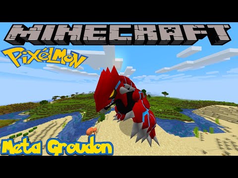HOW TO FIND META GROUDON IN PIXELMON REFORGED - MINECRAFT GUIDE