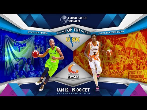 ZVVZ USK Praha v UMMC Ekaterinburg | Full Game - EuroLeague Women 2021-22