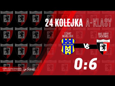 Skrót meczu Start Warlubie - Gryf Sicienko 0:5