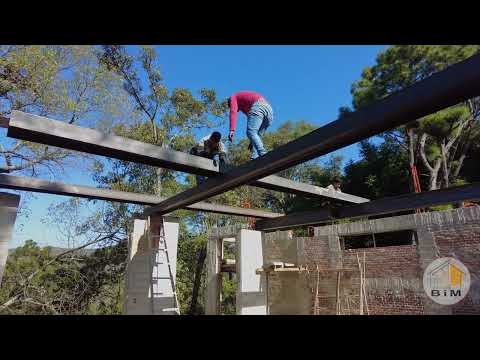 17. STEEL BEAM INSTALL Main Floor