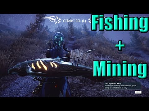Warframe - How To Fish And Mine At Plains Of Eidolon