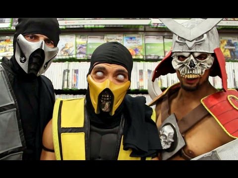 Mortal Kombat Vs GameStop (Trolling MKX Release)