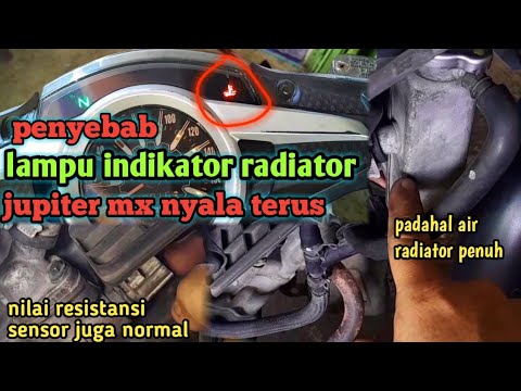 The reason why the Jupiter MX indicator light keeps coming on