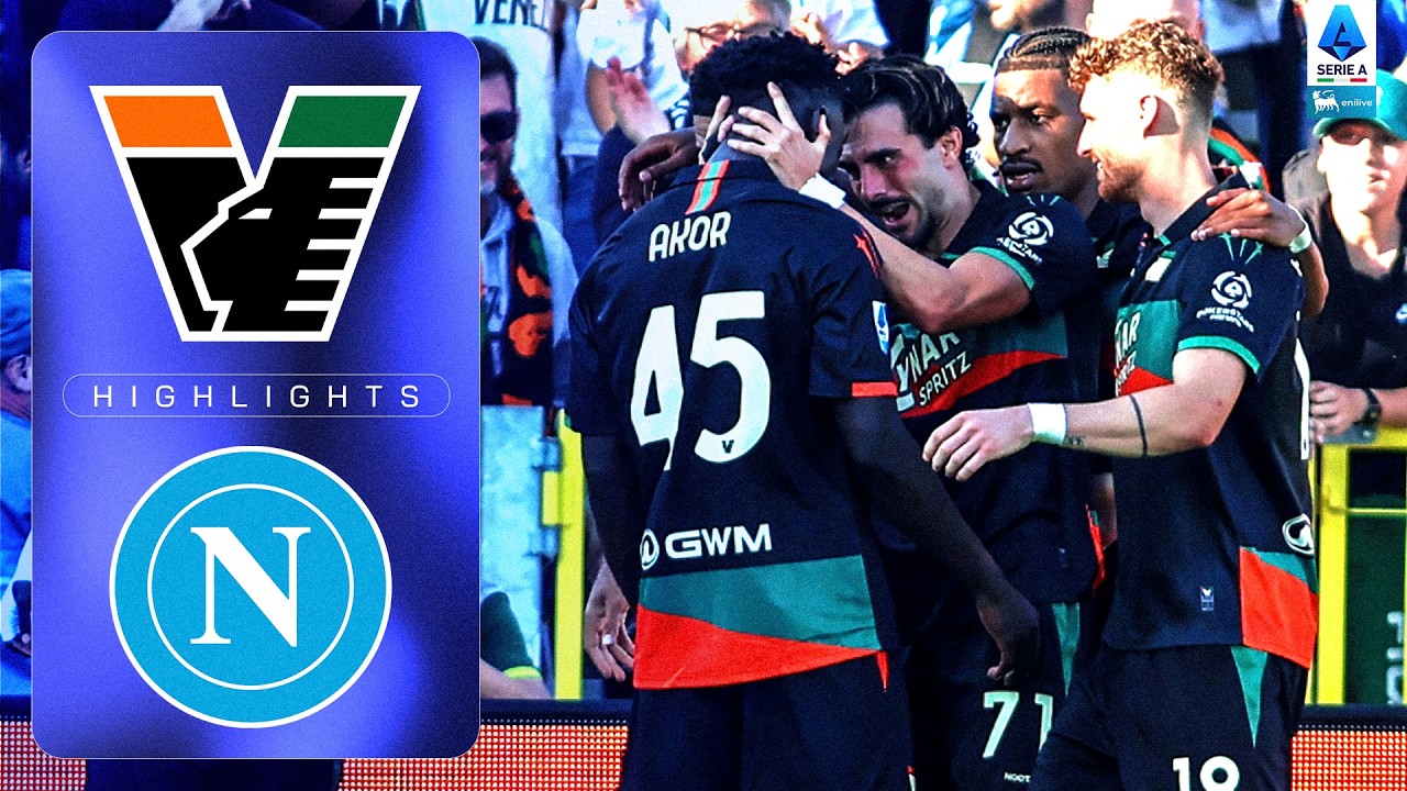 Adams Gela Il Napoli | VENEZIA-NAPOLI | HIGHLIGHTS | SERIE A ENILIVE 2026/27