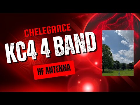 No Radials Needed: A Closer Look at the Chelegance KC4 4-Band Vertical Ham Radio Antenna