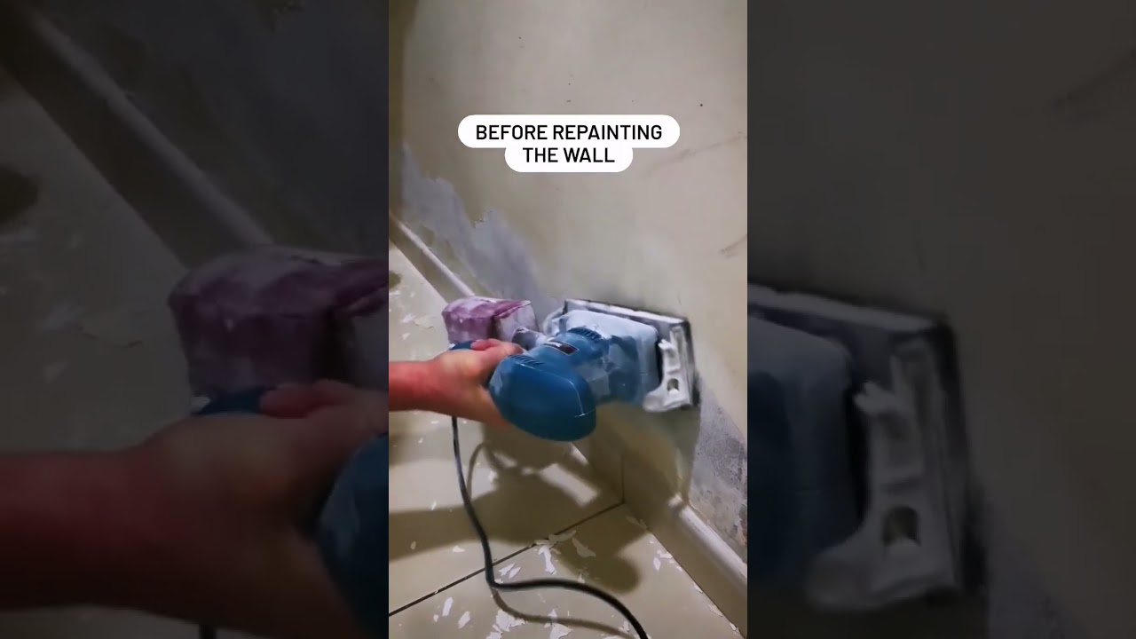 Repairing moisture damaged wall #diy #houserenovation #housegoals #fixitfirst #repairing
