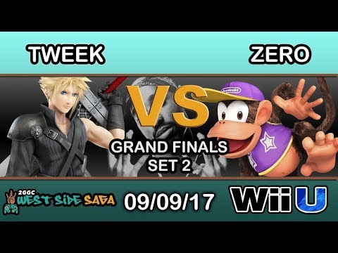 2GGC: West Side Saga - P1 | Tweek (Cloud) Vs. TSM | ZeRo (Diddy Kong) - Grand Finals Set 2