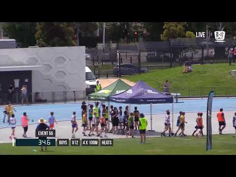 BOYS U12 4X100M HEAT 1 - 2017 SUBWAY STATE RELAY CHAMPIONSHIPS // LAVicTV