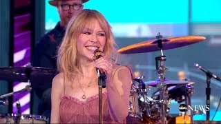 Kylie Minogue - Stop Me From Falling (GMA 2018)