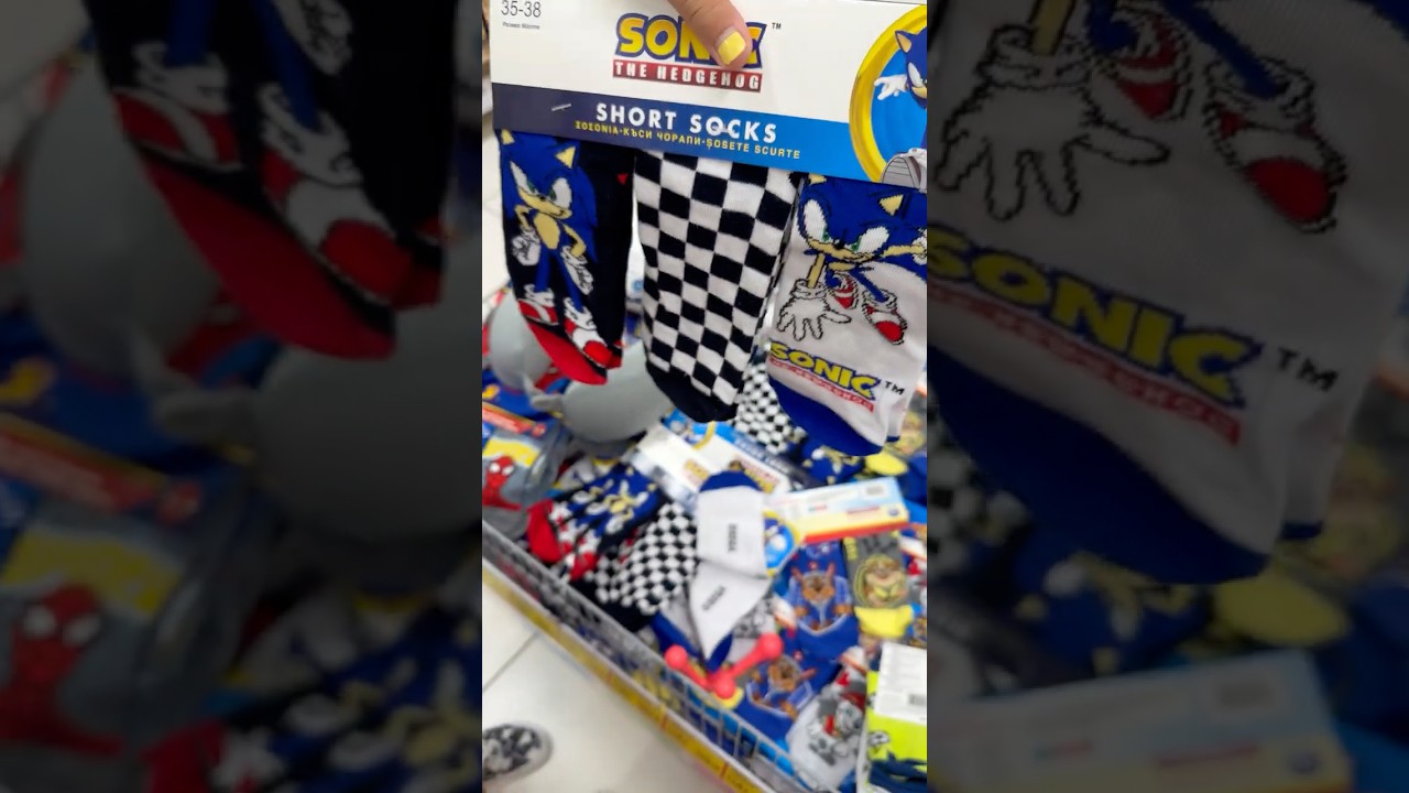 These Sonic Socks Are AWESOME!