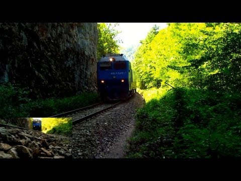 Trainspotting in Apuseni Mountains - Picture-in-Picture (06 08 2013)
