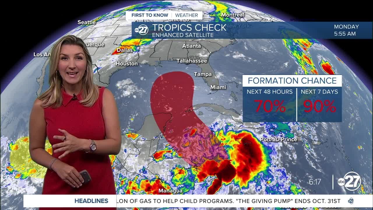 Formation of tropics likely over next two days