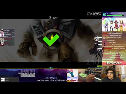 『First Pass』osu! - Team Nekokan - Can't Defeat Airman [Holy Shit! It's Airman!!] +HD