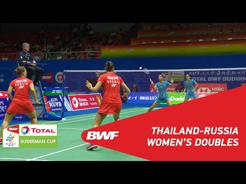 G1 | WD | KITITHARAKUL/PRAJONGJAI (THA) vs. BOLOTOVA/DAVLETOVA (RUS) | BWF 2019