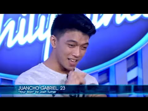 Juancho Gabriel Your Man by  Josh Turner  Philippine Idol 2019 Auditions
