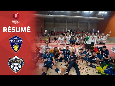 Finale Coupe Nationale Futsal : Nantes MF - Mouvaux LM (5-4 a.p.), le résumé