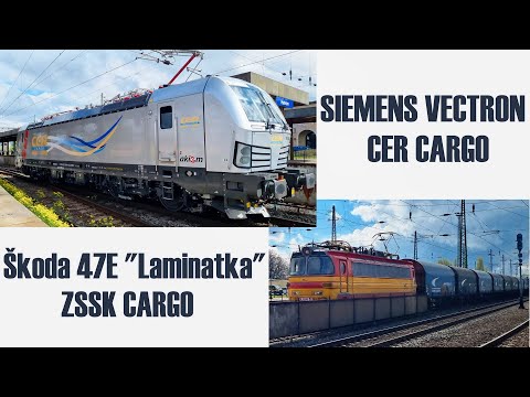 CER Cargo SIEMENS Vectron + Škoda 47E "Laminatka"
