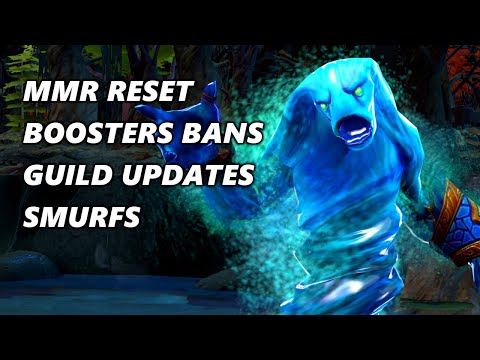 MMR reset, Boosters Banned and Smurf are Bad - Dota Update