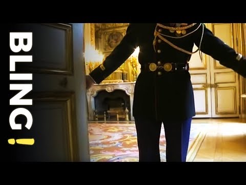 Au palais de l'Elysée avec le chef cuisinier du président de la république